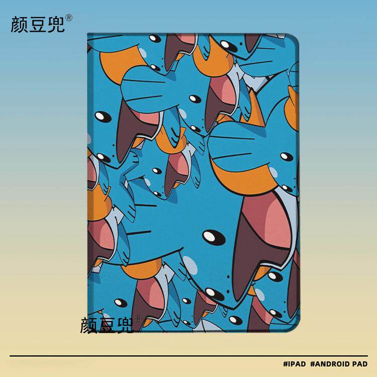 水跃鱼 宠物小精灵ipad10.2适用air5/6保护套matepad pro11 Air3笔槽mini5 6皮套小米5/6pro12.9华为Air11.5