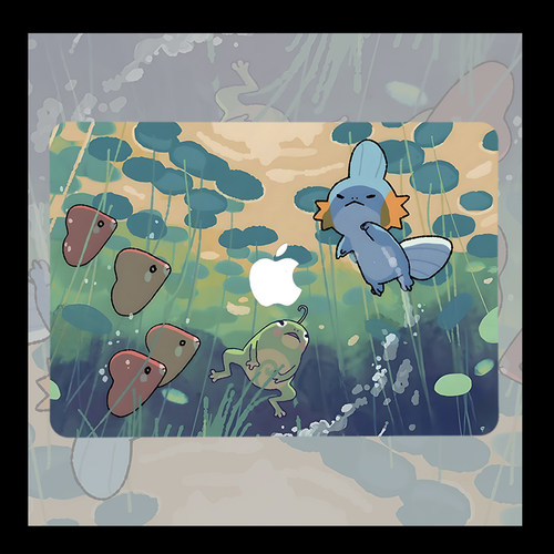 水跃鱼 宠物小精灵Air13电脑壳M5适用苹果macbook neo air13寸pro14笔记本15寸Macbook苹果电脑保护套Pro16寸