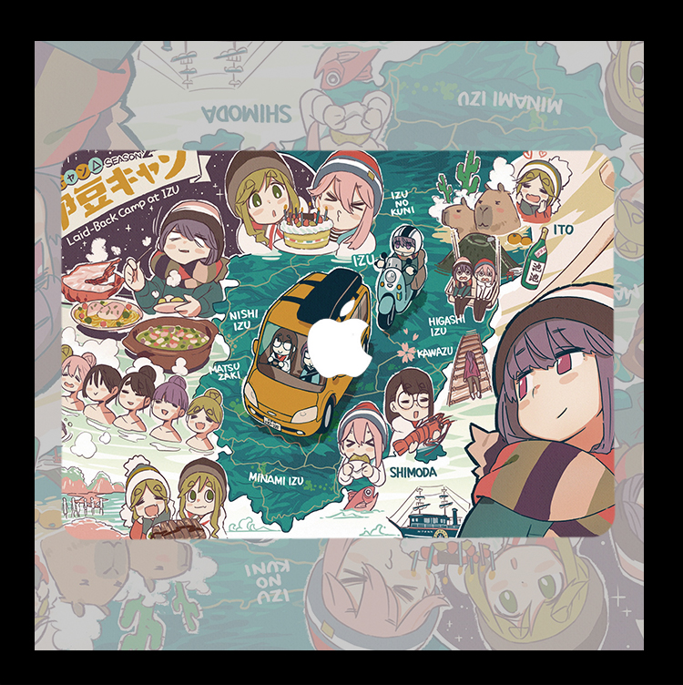 摇拽露营2020适用Macbook Pro苹果电脑笔记本air13保护套16志摩凛