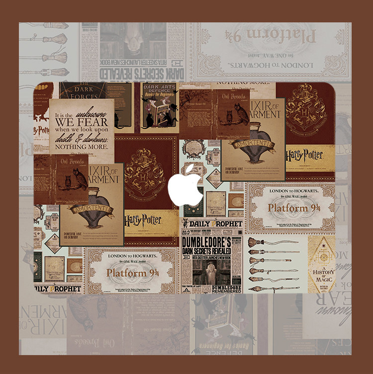 哈利波特 霍格沃兹 适用Macbook Pro苹果电脑air13笔记本保护套16