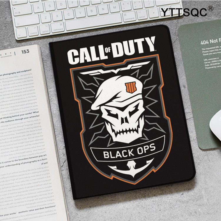 COD使命召唤ipad10.2适用air3/45保护套Matepad pro11笔槽mini5/6