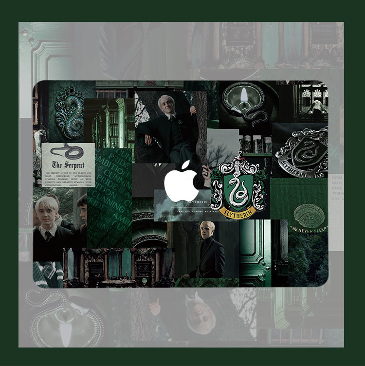 斯莱特林20适用Macbook Pro苹果电脑air13笔记本保护套16哈利波特