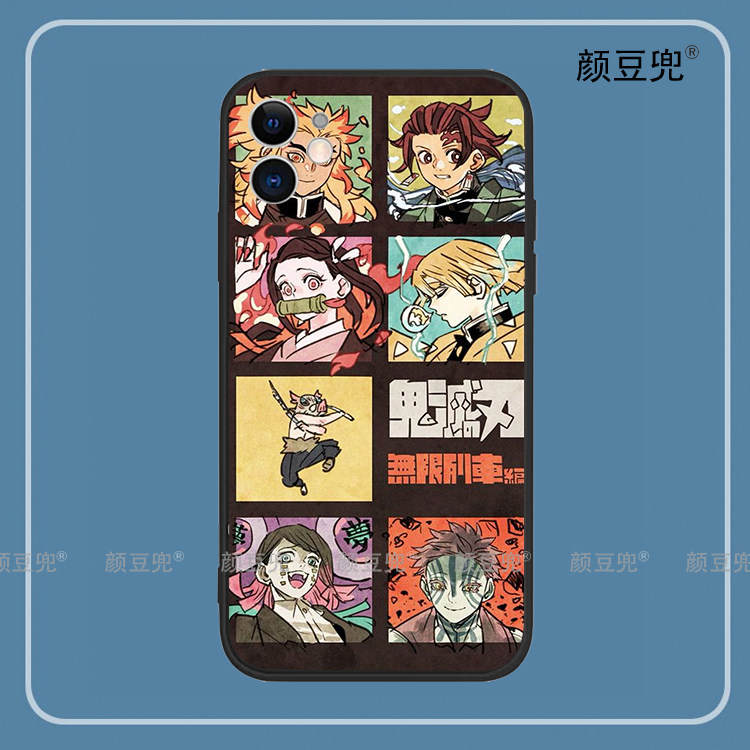 鬼灭之刃 碳治郎手机壳12适用iphone13promax苹果14 Pro荣耀一加9r红米K50保护套IQOO11小米9动漫Vivox60硅胶