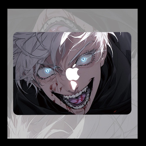 五条悟 咒术回战 动漫适用苹果macbookair13.3寸pro14笔记本12保护壳15寸Max 16周边M1芯片macbook电脑保护套