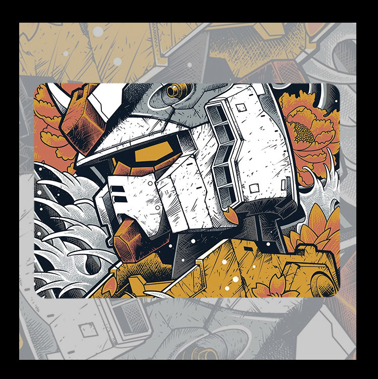 苹果高达机动战士笔记本保护套