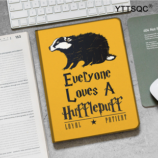 赫奇帕奇ipad10.2哈利波特适用air3/45保护套pro11笔槽mini56獾院