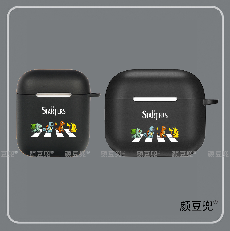 皮卡丘喷火龙杰尼龟airpods Pro2代 保护套 2/3代 适用苹果蓝牙 动漫耳机壳 硅胶airpods 三代 蓝牙耳机软壳