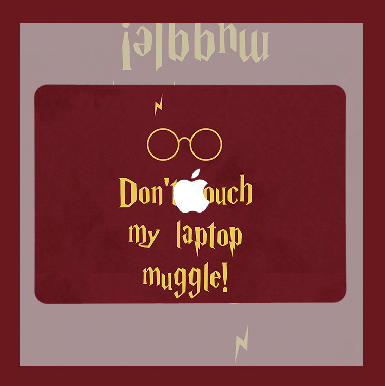 哈利波特 红色麻瓜 适用Macbook Pro苹果电脑air13笔记本保护套16