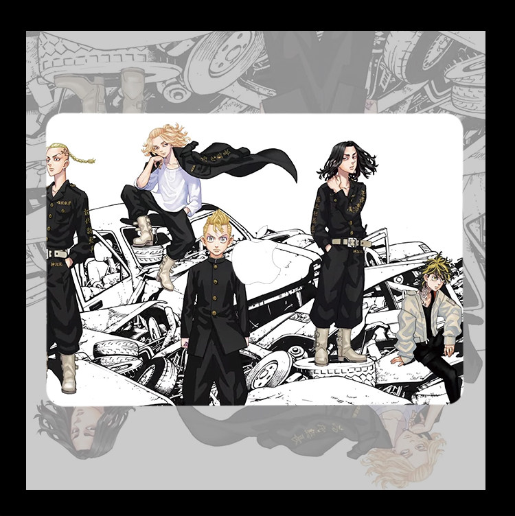 东京复仇者Macbook Pro适用苹果电脑air13.3笔记本保护套16万次郎