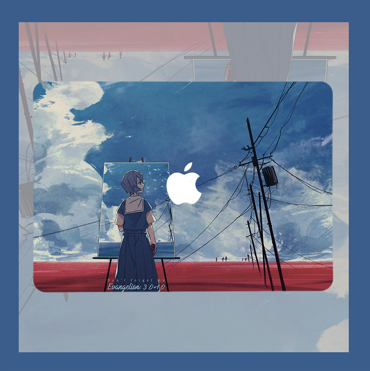 EVA绫波丽 福音战士适用Macbook Pro苹果电脑air13笔记本保护套16