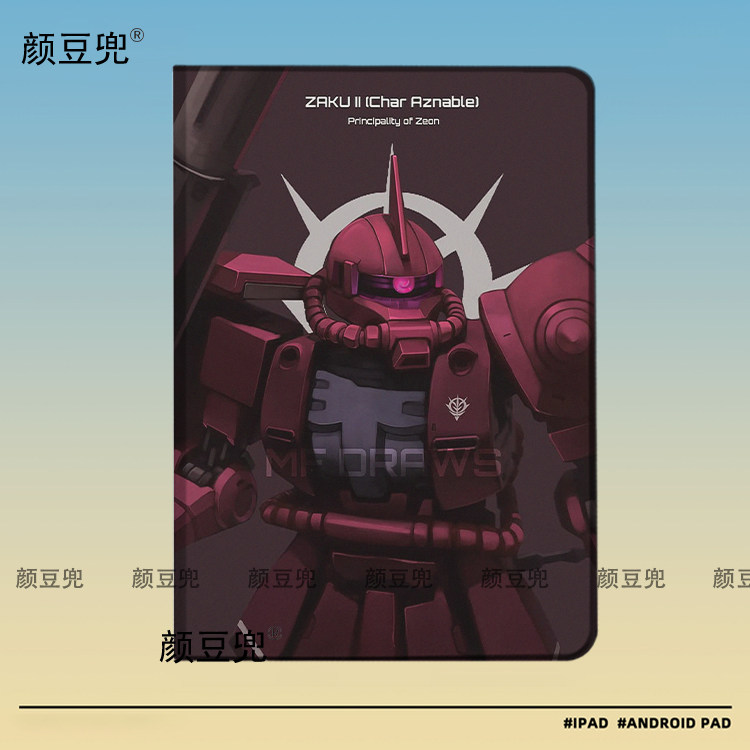 扎古高达ipad10.2适用air5/6保护套matepad pro11 Air3笔槽mini56皮套小米5/6pr华为Air11.5S Air12红米SE 11