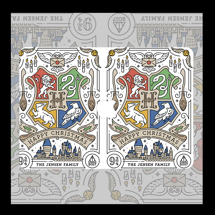 哈利波特M2适用Macbook Pro苹果电脑air13笔记本保护套16霍格沃兹