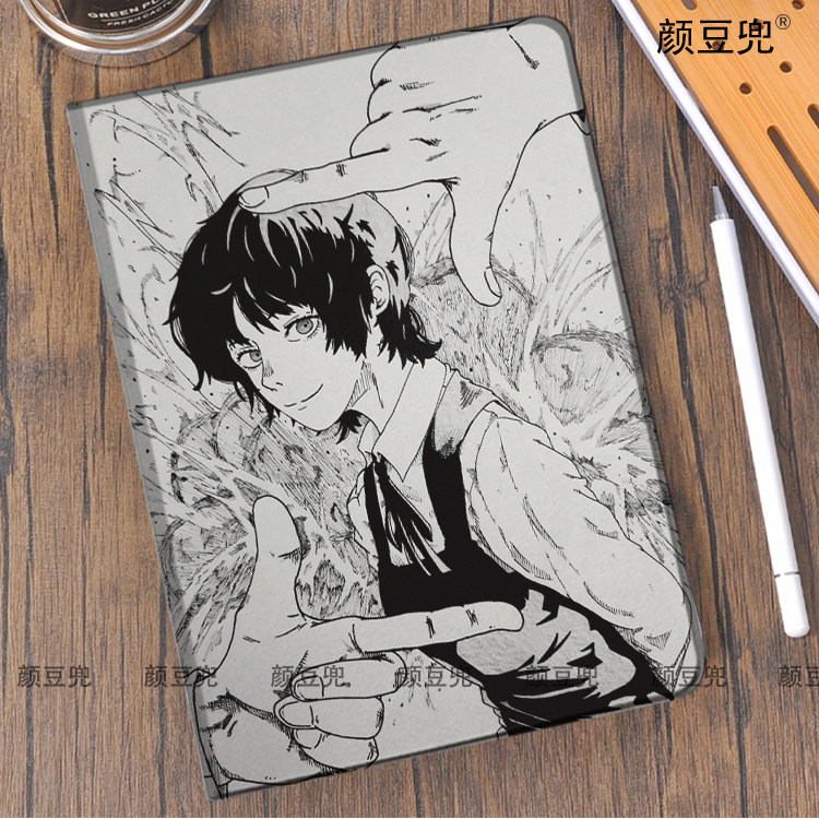 再见绘梨藤本树ipad10.2适用air5/6保护套matepad pro11 Air3笔槽mini56皮套小米5/6华为Air12寸11.5动漫周边