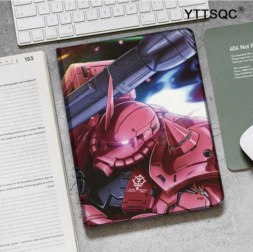 高达 扎古ipad10.2适用air4/5保护套matepad pro11笔槽mini65十代