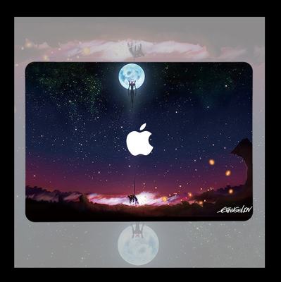 EVA初号机 新世纪福音战士适用macbook air13.3寸pro14笔记本12保护壳15寸Max16周边M1芯片Macbook电脑保护套