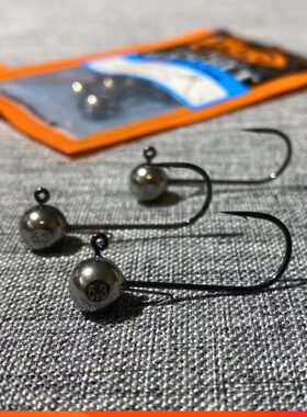 LSXR高品质97%纯钨钢路亚铅头钩高密度高触感9050钩尖锋利黑坑鲈