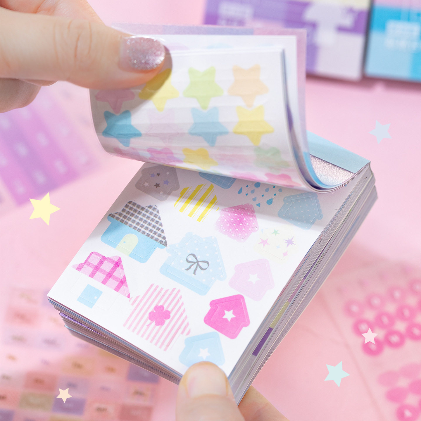 实用主义系列多功能切膜贴纸本 基础百搭手帐装饰标记分类索引贴,文具电教/文化用品/商务用品,贴纸/立体贴纸,淘宝优惠券,粉丝福利购,淘宝优惠卷