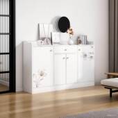 玄关柜白色进门口鞋 2025爆款 架 柜家用一体室内出租屋用新款 入户鞋