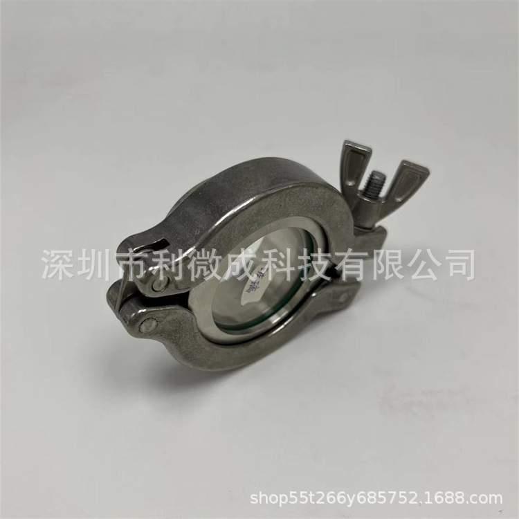 KF/NW真空法兰CVD/PVD 观察窗 KF10-16-25-40-50石英玻璃视窗视镜