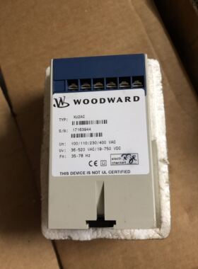 WOODWARD TYPE:XU1AC  100/110。230/400VAC 35-78haz