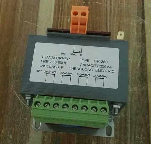 JBK-250VA机床控制变压器380V变24V35W,27V55W,110V70W,220V90W