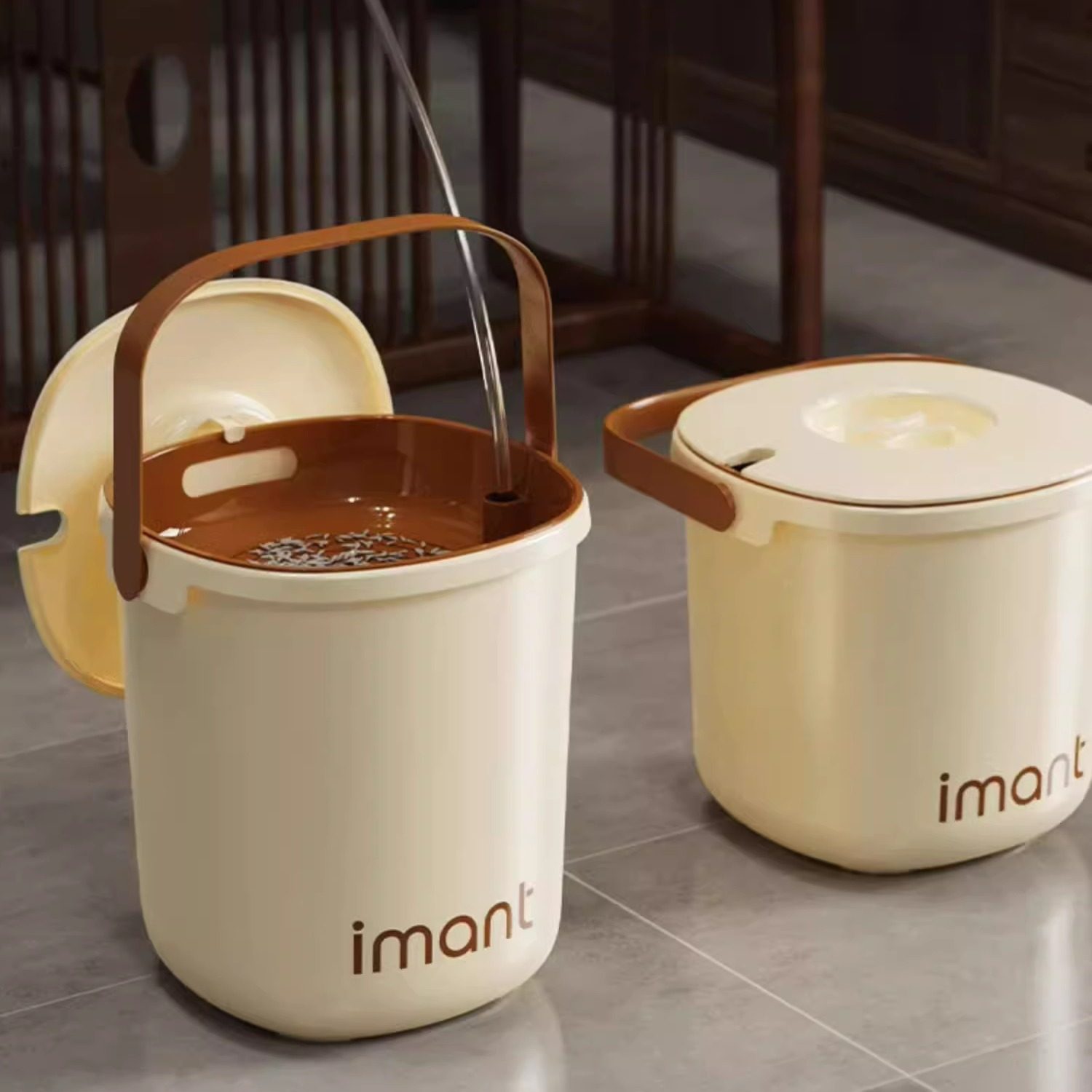 茶台茶渣桶废水桶奶油色茶水桶茶具下水配件功夫茶排水桶过滤桶,餐饮具,茶道/零配,淘宝优惠券,粉丝福利购,淘宝优惠卷