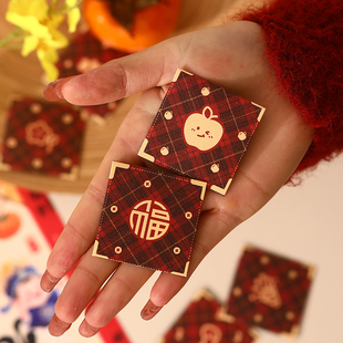 马年复古红包袋过年 春节利是封2026新款 硬币红包超小号回礼1元 2元