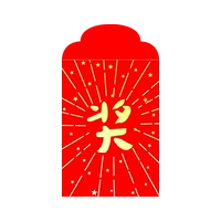 紅包獎字個性創(chuàng)意新年迷你定制款