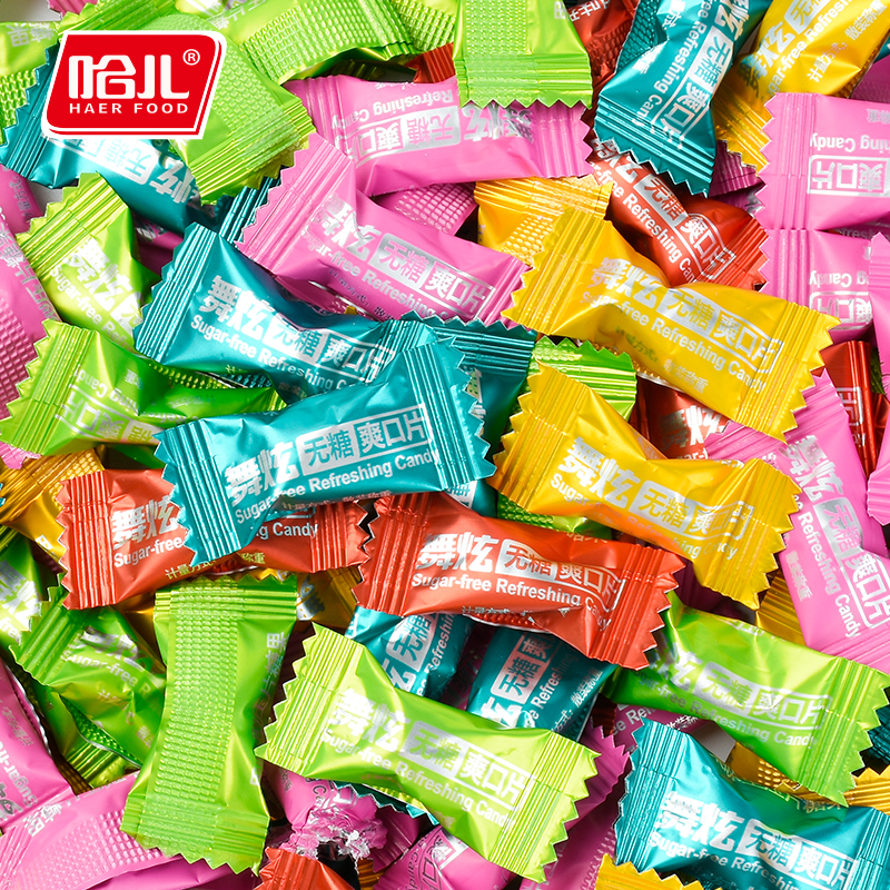 哈儿舞炫无糖爽口片糖果压片糖清凉薄荷糖清新口气火锅店散装零食,零食/坚果/特产,传统糖果,淘宝优惠券,粉丝福利购,淘宝优惠卷