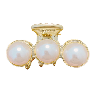 独特漂亮小抓夹女半扎发珍珠发夹短发过渡期神器小巧精致发卡头饰