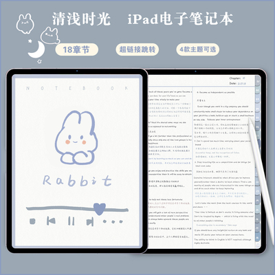 2025iPad电子手帐康奈尔笔记模板手绘notability/goodnotes