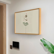 电表箱装饰画免打孔遮挡配电箱电源电闸开关盒盖板遮丑新中式挂画