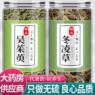 吴茱萸冬凌草中药材组合茶包正品吴朱萸和冰凌草野生新鲜干货泡水