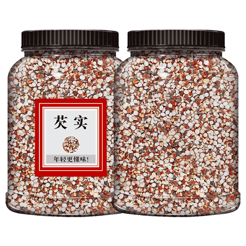 肇庆芡实干货500g非野生新鲜农家自产半开茨实鸡头米欠实茶