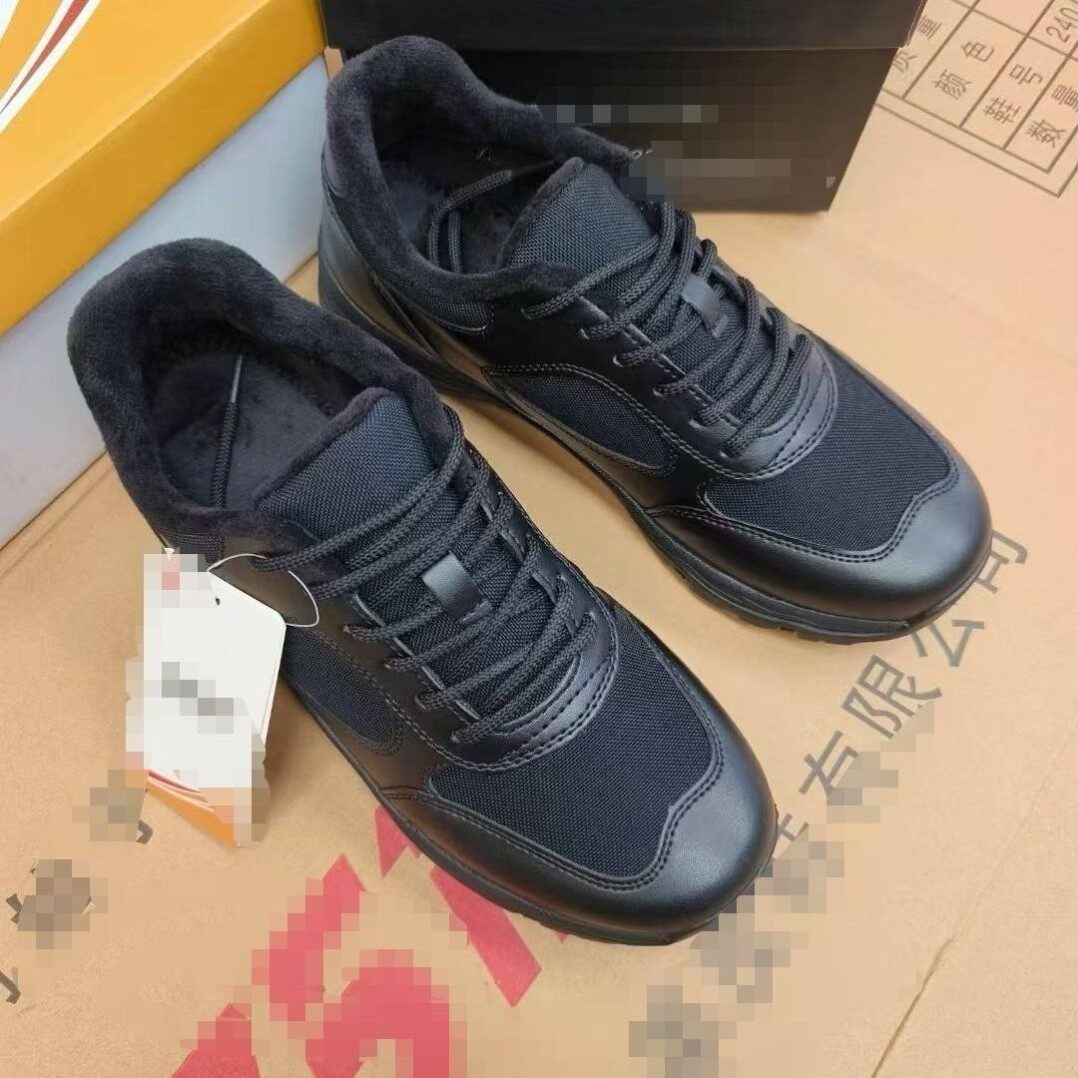 新式正品18GA新式作训鞋执勤鞋体能训练鞋冬季保暖鞋小黑鞋登山鞋
