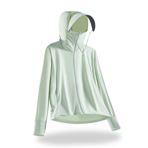 衣女黑胶可拆卸大帽檐冰丝凉感透气防紫外线新款户外服男