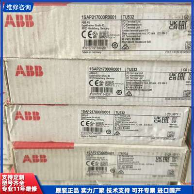 ABB 全新未拆封正品 模块 TU532 现货 1SAP21