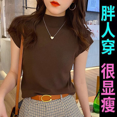 polo领针织打底衫女秋冬
