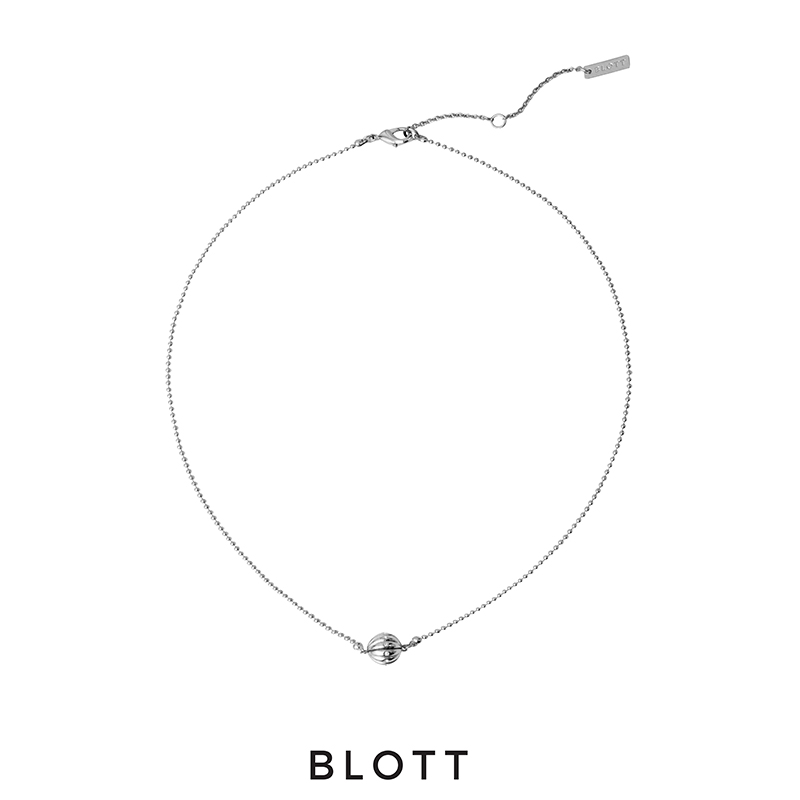 BLOTT 单颗种子锆石豆豆项链
