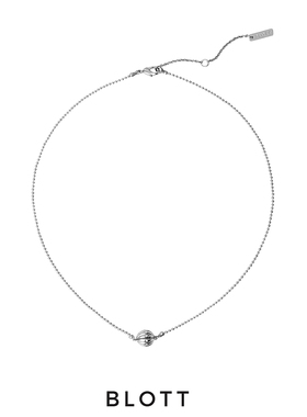 BLOTT 单颗种子锆石豆豆项链