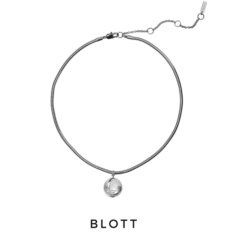 blott蛇骨链树脂镶嵌宝石