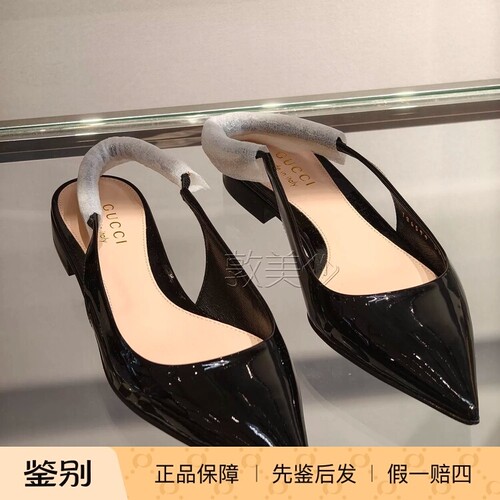 Gucci女式尖头凉鞋单鞋通勤百搭