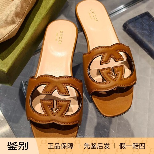 Gucci女式凉拖鞋沙滩鞋时尚百搭