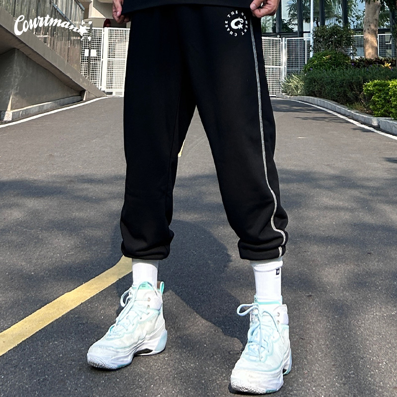 COURTMAN篮球宽松运动休闲男长裤