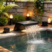 温泉泡池龙头民宿大流量龙头自砌泡澡浴缸大流量出水龙头暗装 阀门