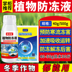 硕丰联植物防冻剂小麦油菜大蒜通用抗寒防冻保护液果树蔬菜抗寒肥