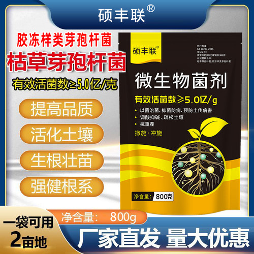 枯草芽孢杆菌微生物菌剂颗粒剂