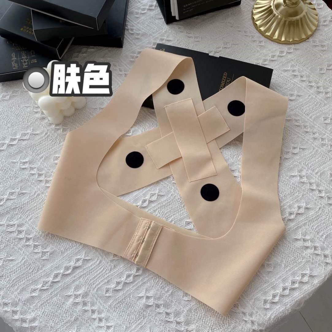 thumbnail for 隐形日本矫正驼背女成年隐形挺背矫正器背部矫正带防驼背成人神器