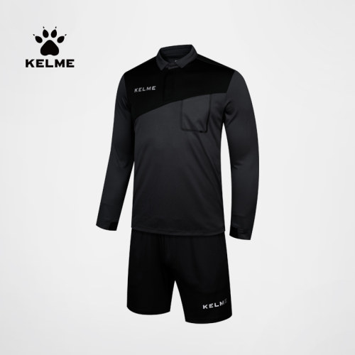 KELME卡尔美足球长袖裁判服