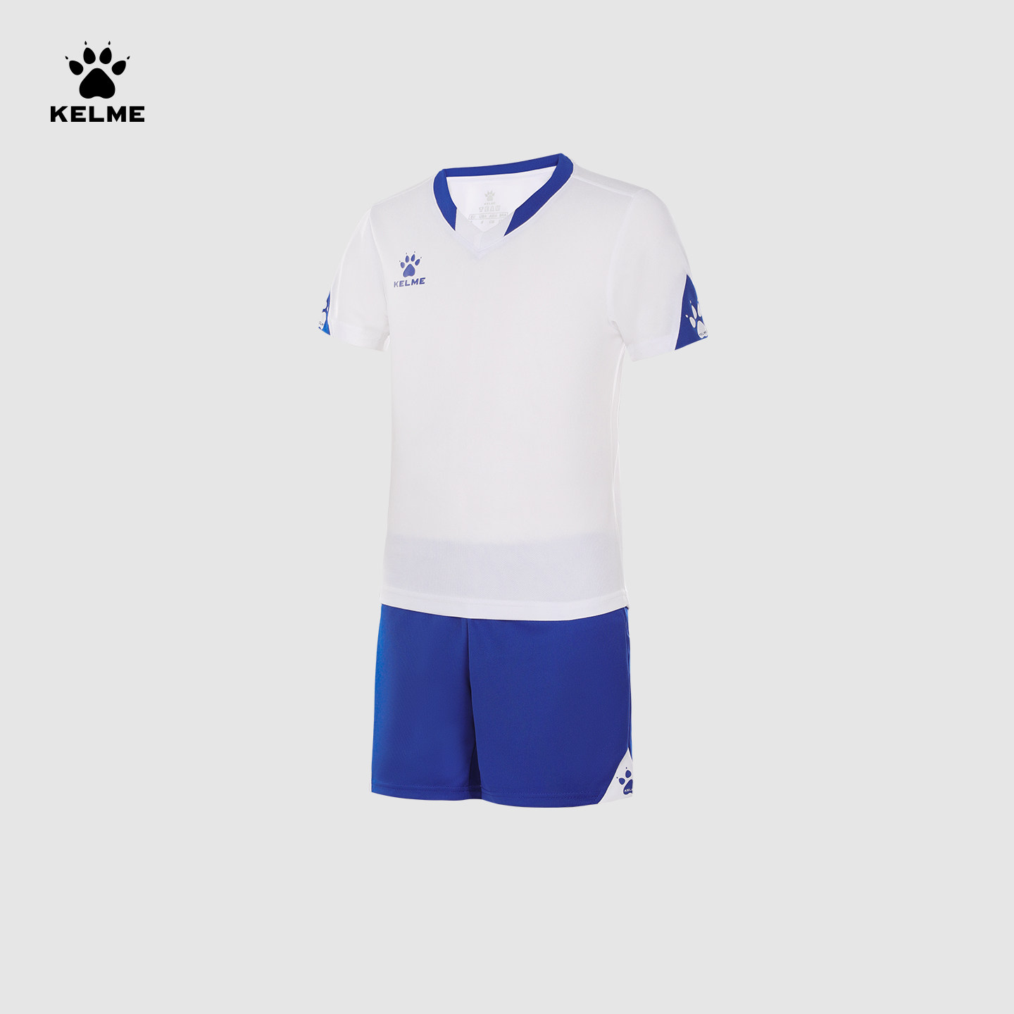 KELME卡尔美男女儿童足球服套装定制球衣小学生速干训练服队服